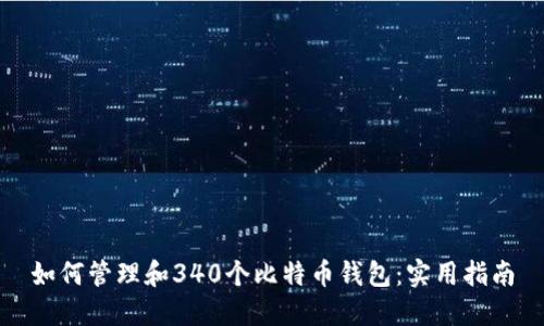 如何管理和340个比特币钱包：实用指南